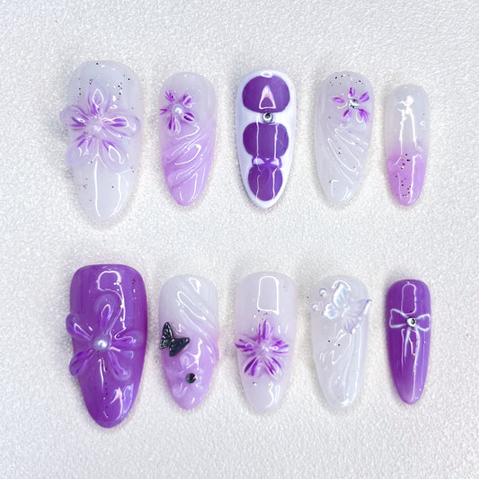 Lavender Whisper Wings