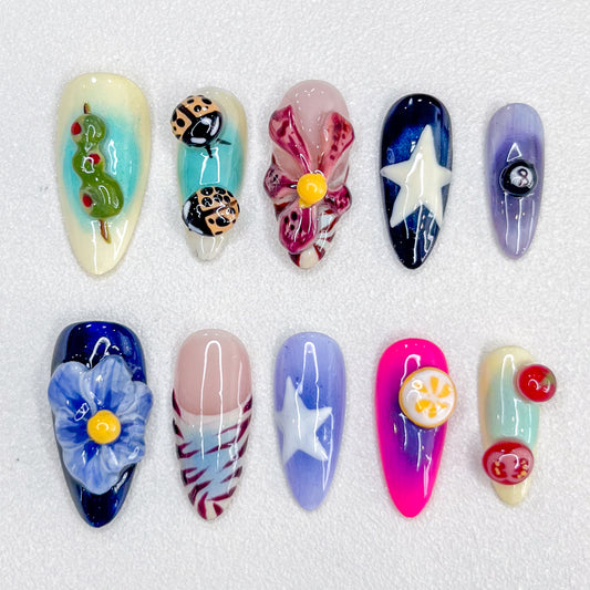 Starry Ladybug Garden