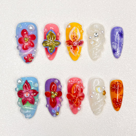 Lavender Shell Bloom